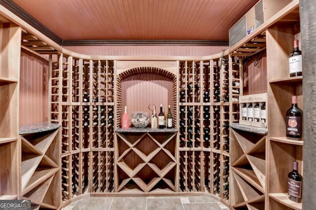 10125 Brixton Pl, Suwanee, GA 30024 - wine room featuring tile patterned flooring
