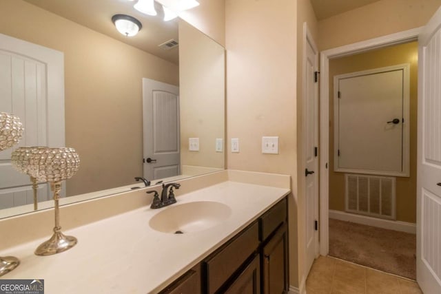 12275 Styron Dr, Hampton, GA 30228 - bathroom featuring tile patterned floors and vanity