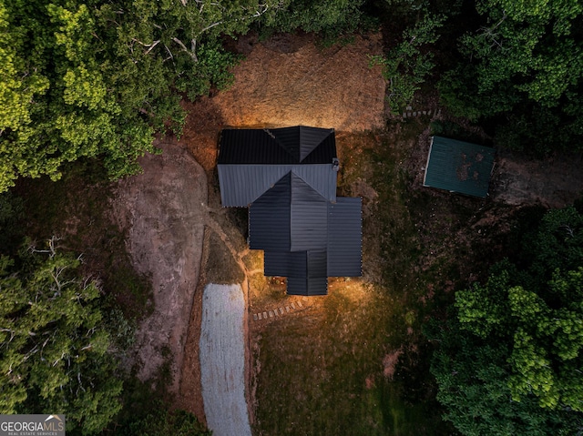 182 Cherry Rose Ln, Hartwell, GA 30643 - view from above of property