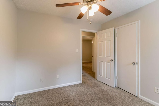 3851 Natalie Way, Ellenwood, GA 30294 - unfurnished bedroom with carpet flooring and a ceiling fan