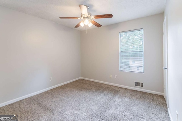 3851 Natalie Way, Ellenwood, GA 30294 - unfurnished room with carpet flooring and a ceiling fan