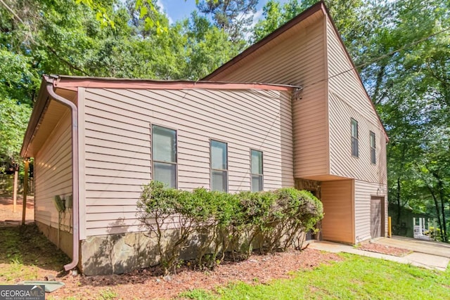3851 Natalie Way, Ellenwood, GA 30294 - view of home's exterior featuring an attached garage