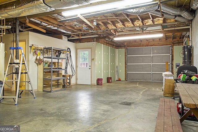 118 Hidden Hills Dr, Macon, GA 31217 - garage with a central vacuum unit