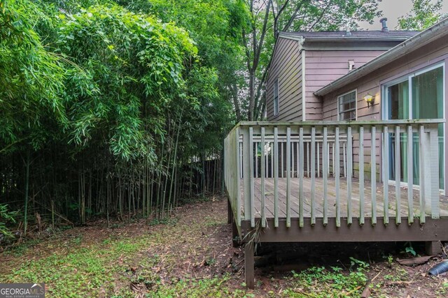 4634 Garden Hills Dr, Stone Mountain, GA 30083 - view of deck