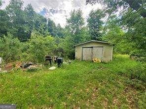 352 Hicks Rd, Dawson, GA 39842 - view of yard featuring a storage unit