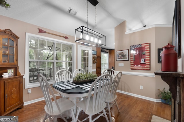 341 Jodeco Station Cir E, Stockbridge, GA 30281 - dining area featuring wood finished floors and baseboards