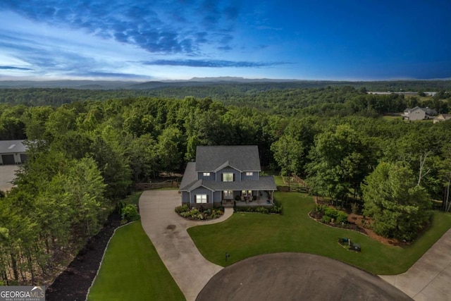 175 Stoneledge Trce N, Jasper, GA 30143 - view of subject property featuring a forest