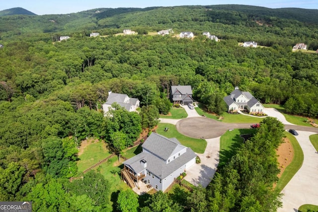 175 Stoneledge Trce N, Jasper, GA 30143 - aerial view of property's location with a heavily wooded area