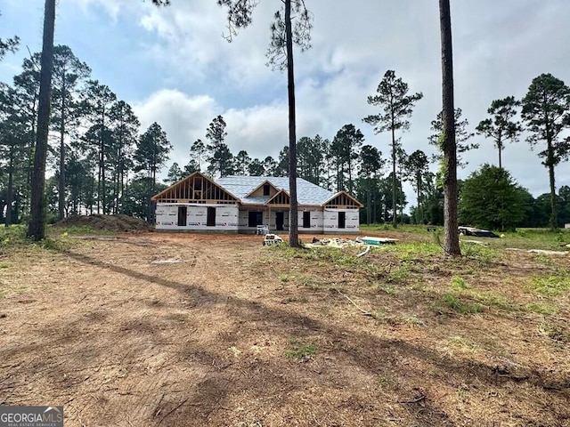 1231 Whipples Crossing Rd, Dudley, GA 31022 - property under construction with a garage