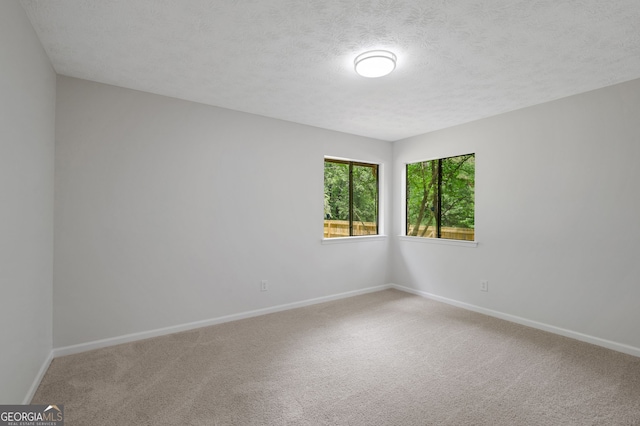 112 Valley Rd, Stockbridge, GA 30281 - carpeted empty room featuring baseboards and a textured ceiling