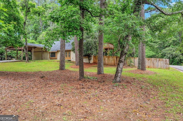 112 Valley Rd, Stockbridge, GA 30281 - view of yard