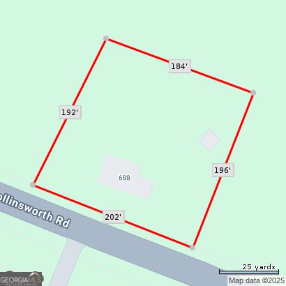 688 Collinsworth Rd, Palmetto, GA 30268 - map / location of property area