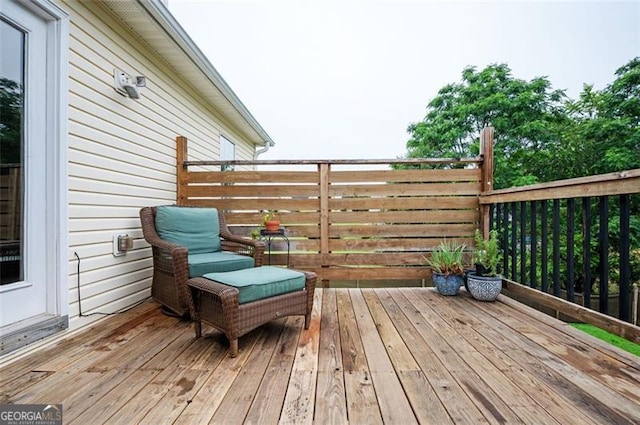 409 Cold Springs Ln, Mcdonough, GA 30252 - view of wooden deck