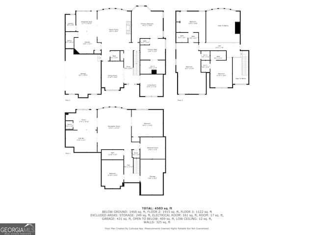 702 Crescent Cir, Canton, GA 30115 - home floor plan