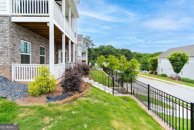 831 Corsiglia Farm Flts, Marietta, GA 30060 - view of yard