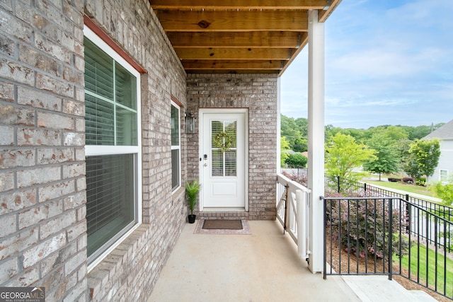 831 Corsiglia Farm Flts, Marietta, GA 30060 - view of balcony