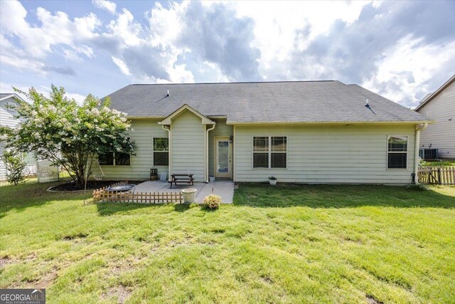 161 Presidents Way, Forsyth, GA 31029 - rear view of house featuring a patio area