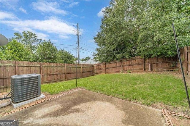 2500 Morgan Chase Dr, Buford, GA 30519 - fenced backyard featuring a patio