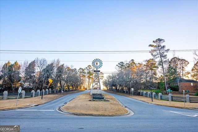 2977 William Few Pkwy, Evans, GA 30809 - view of asphalt road with traffic signs and curbs