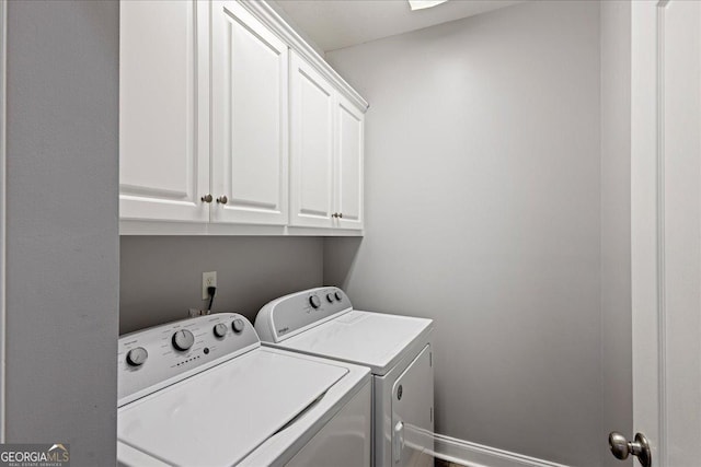 2977 William Few Pkwy, Evans, GA 30809 - laundry room featuring washing machine and clothes dryer and cabinet space