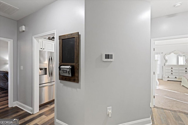 2977 William Few Pkwy, Evans, GA 30809 - hallway featuring wood finished floors and baseboards