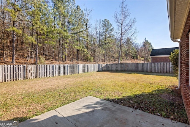 2977 William Few Pkwy, Evans, GA 30809 - view of yard featuring a patio area