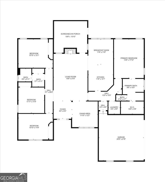 2977 William Few Pkwy, Evans, GA 30809 - property floor plan
