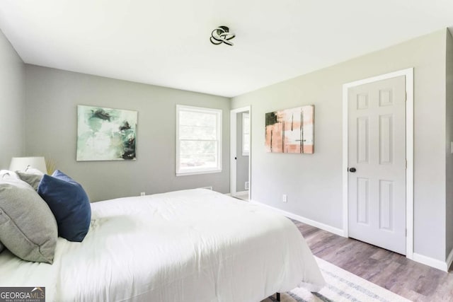2343 Dawn Dr, Decatur, GA 30032 - bedroom featuring wood finished floors and baseboards