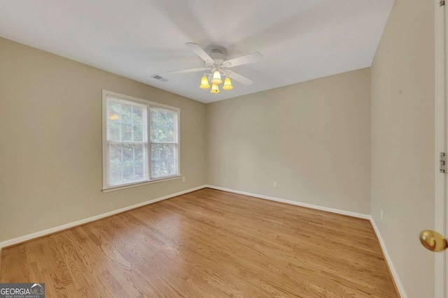4815 Rapids Cir NW, Acworth, GA 30102 - unfurnished room with wood finished floors and a ceiling fan