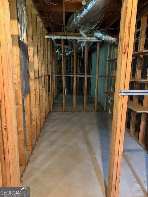 4815 Rapids Cir NW, Acworth, GA 30102 - basement featuring electric panel