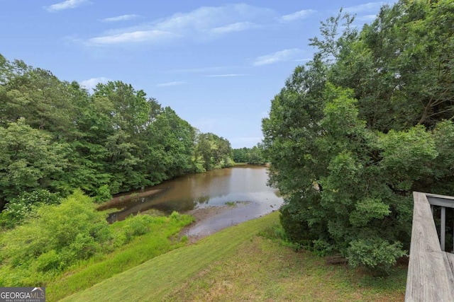 4815 Rapids Cir NW, Acworth, GA 30102 - water view featuring a forest