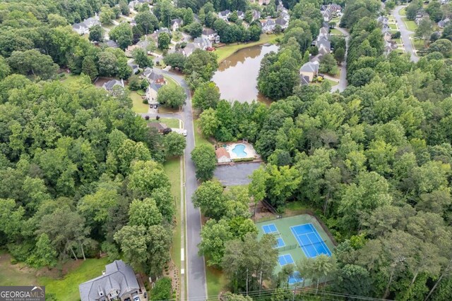 4815 Rapids Cir NW, Acworth, GA 30102 - aerial view of a nearby body of water