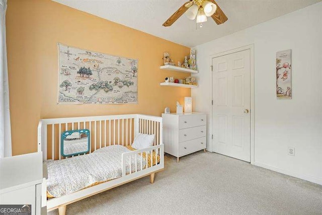 2004 Spicers Ln, Woodstock, GA 30189 - carpeted bedroom featuring baseboards