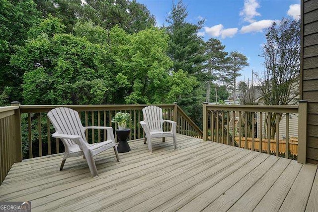 2004 Spicers Ln, Woodstock, GA 30189 - view of wooden terrace
