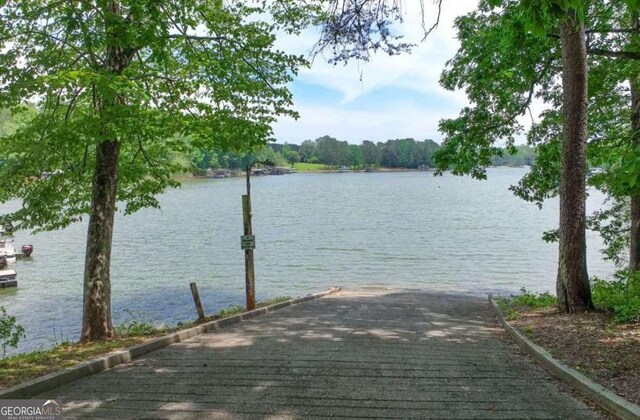 6224 Eagle Ct, Gainesville, GA 30506 - dock area featuring a water view