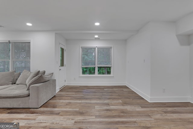 11280 Brookhollow Trl, Alpharetta, GA 30022 - living area featuring recessed lighting and wood finished floors