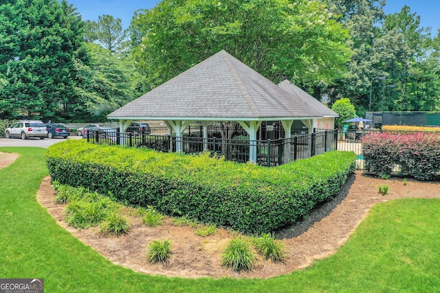 11280 Brookhollow Trl, Alpharetta, GA 30022 - view of home's community featuring a gazebo