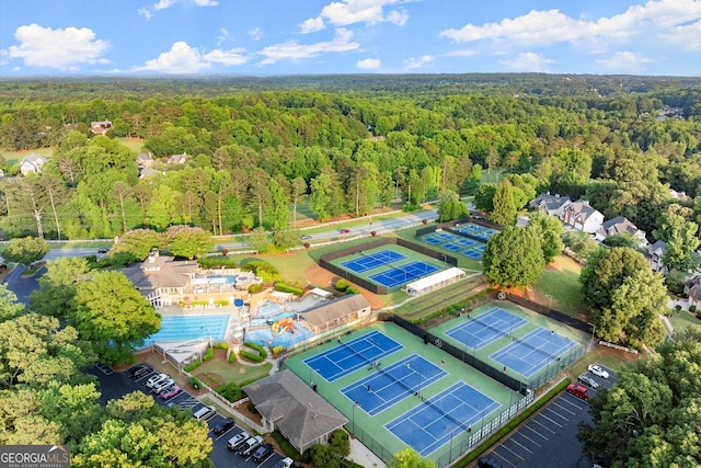 979 Pathview Ct, Dacula, GA 30019 - bird's eye view of a forest