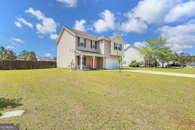 17 Sagefield Dr, Ellabell, GA 31308 - traditional-style house with driveway and a garage