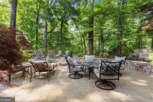 1860 Hill Chase, Alpharetta, GA 30022 - view of patio