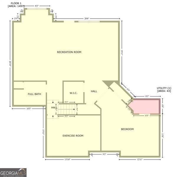 1860 Hill Chase, Alpharetta, GA 30022 - home floor plan