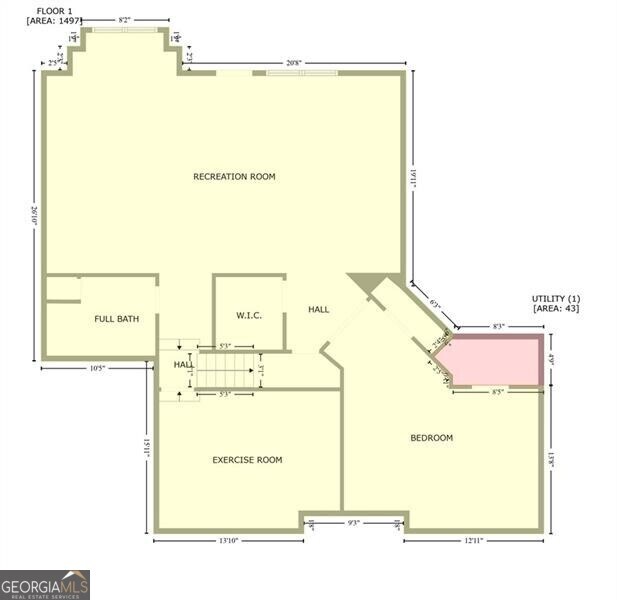 1860 Hill Chase, Alpharetta, GA 30022 - view of property floor plan