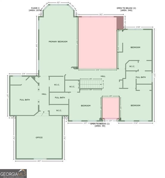 1860 Hill Chase, Alpharetta, GA 30022 - home floor plan