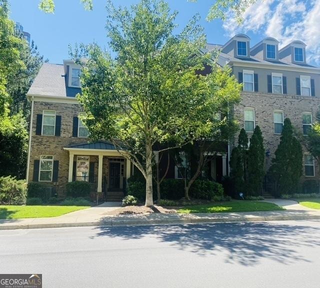 241 Perimeter Walk, Atlanta, GA 30338 - view of front of home featuring stone siding