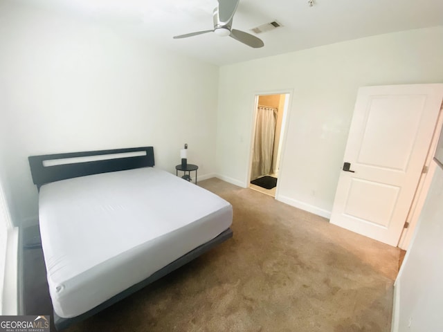 241 Perimeter Walk, Atlanta, GA 30338 - bedroom with carpet, a ceiling fan, and baseboards