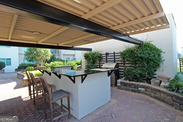 4561 Olde Perimeter Way Unit 608, Dunwoody, GA 30346 - view of patio with area for grilling