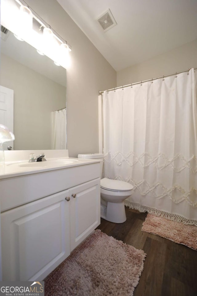 262 Devynwood Ln, Dallas, GA 30157 - full bathroom featuring wood finished floors and vanity