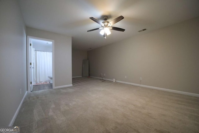 262 Devynwood Ln, Dallas, GA 30157 - unfurnished room with carpet and ceiling fan