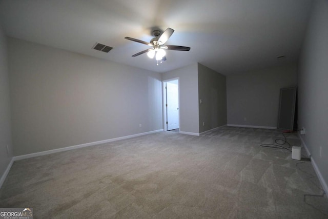 262 Devynwood Ln, Dallas, GA 30157 - carpeted empty room featuring a ceiling fan and baseboards