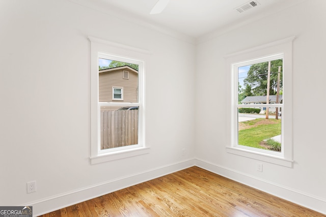 1036 Dell Ave SE, Smyrna, GA 30080 - empty room featuring baseboards and light wood finished floors